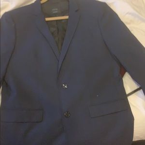 Zara navy blue suit jacket